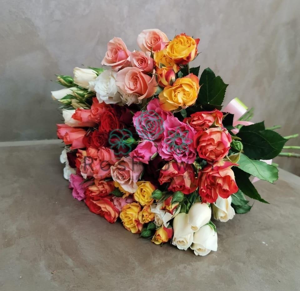 Букет цветов из: Розы в Кировский Курской области