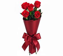 Букет 5 Красных роз Эдлесс Лав в Кировский Курской области