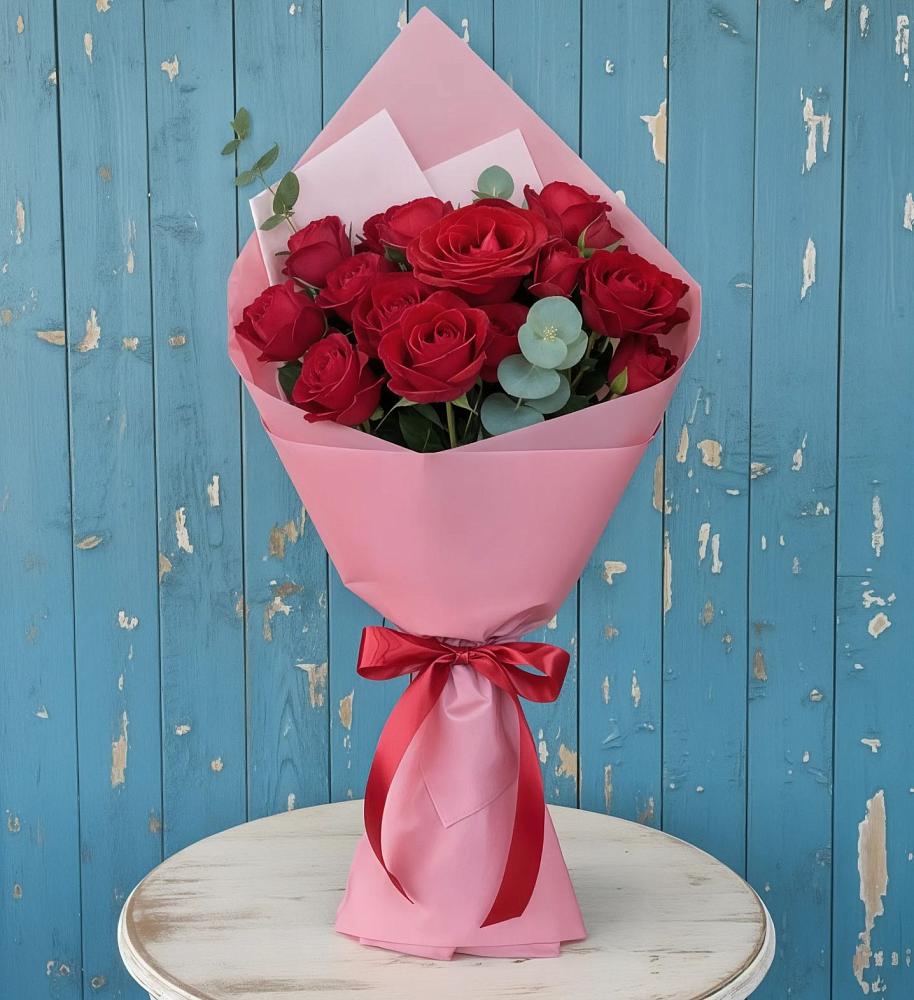 Букет цветов из: Розы в Кировский Курской области