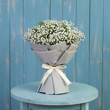 Букет цветов из:  Гипсофила в Кировский Курской области