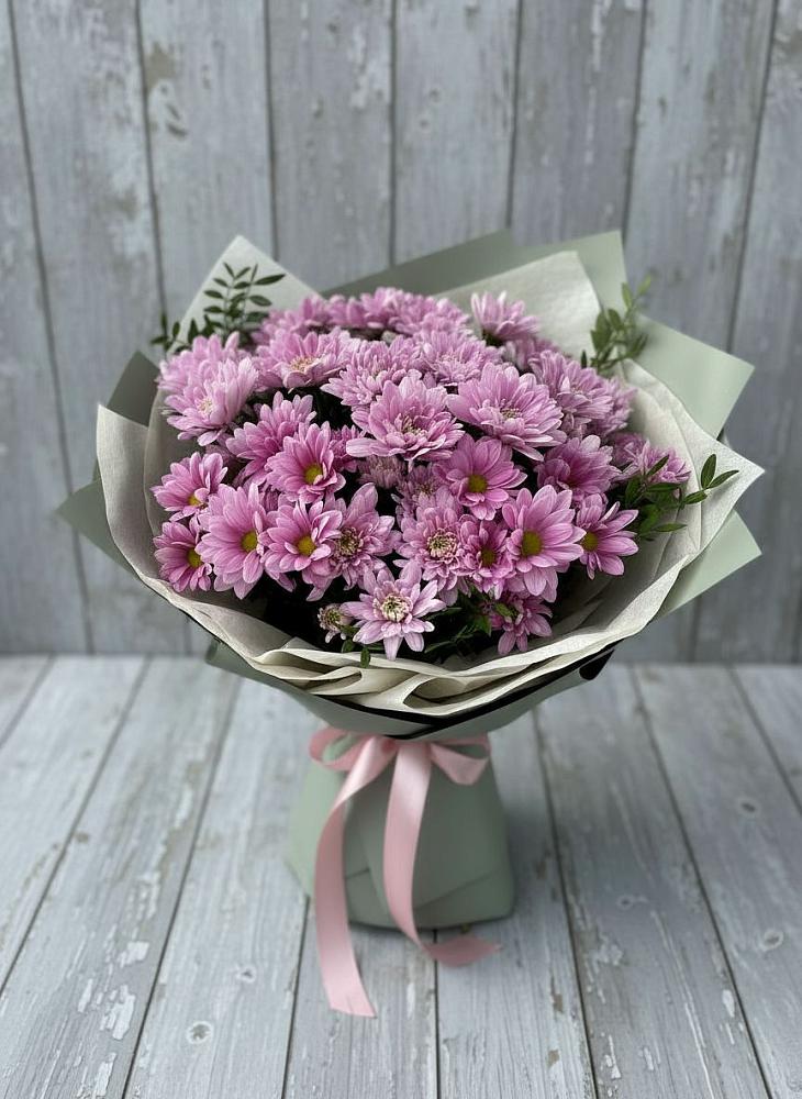 Букет цветов из: Хризантемы в Кировский Курской области