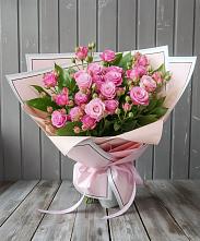 Букет Розовый кустик #REPLACE_PRED# Кировский Курской области