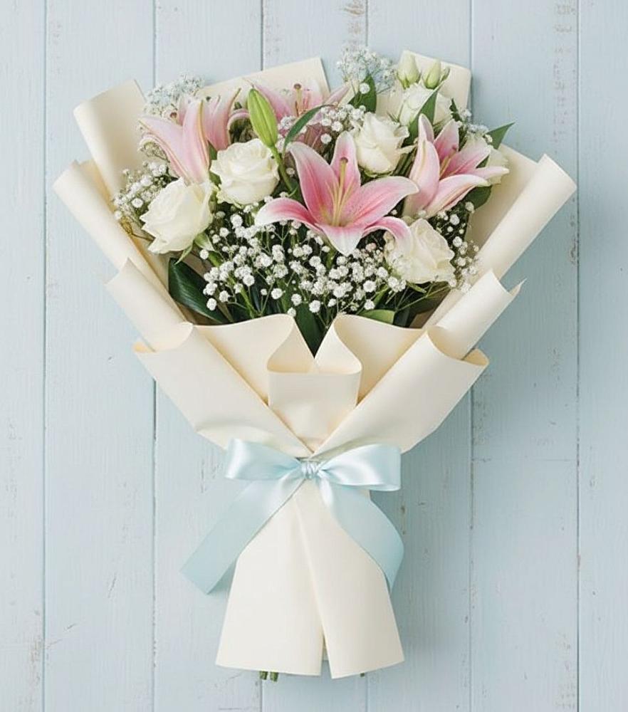 Букет цветов из: Лилии в Кировский Курской области