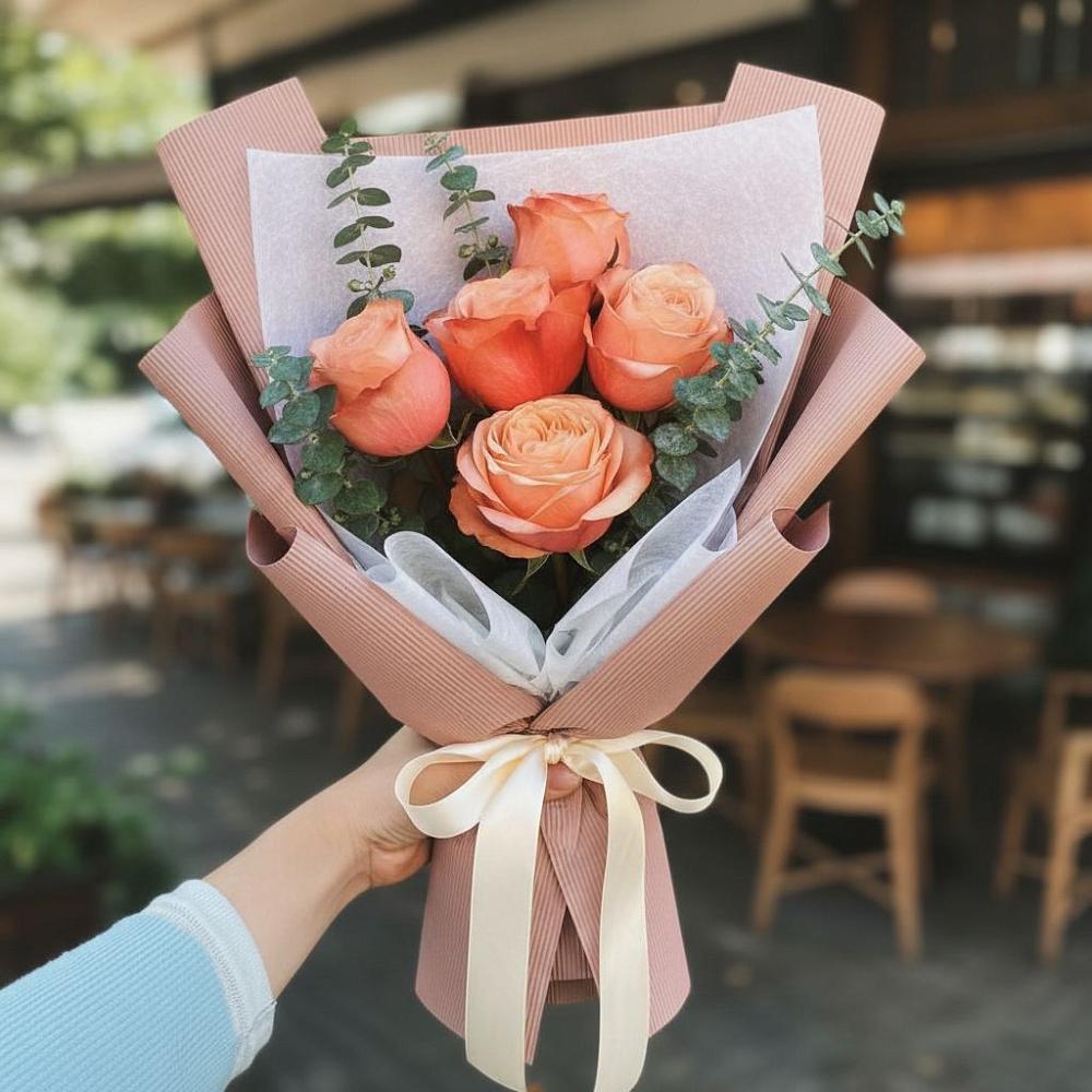 Букет цветов из: Розы в Кировский Курской области