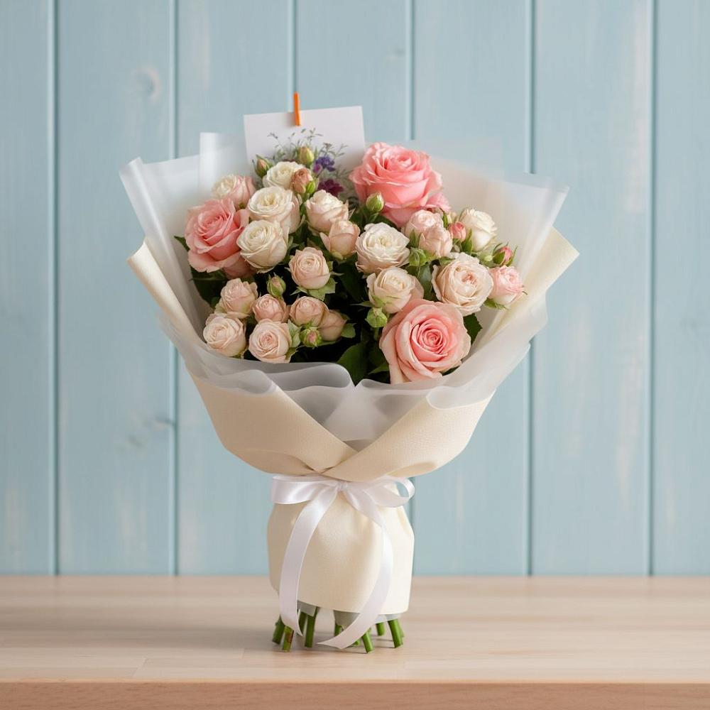 Букет цветов из: Розы в Кировский Курской области