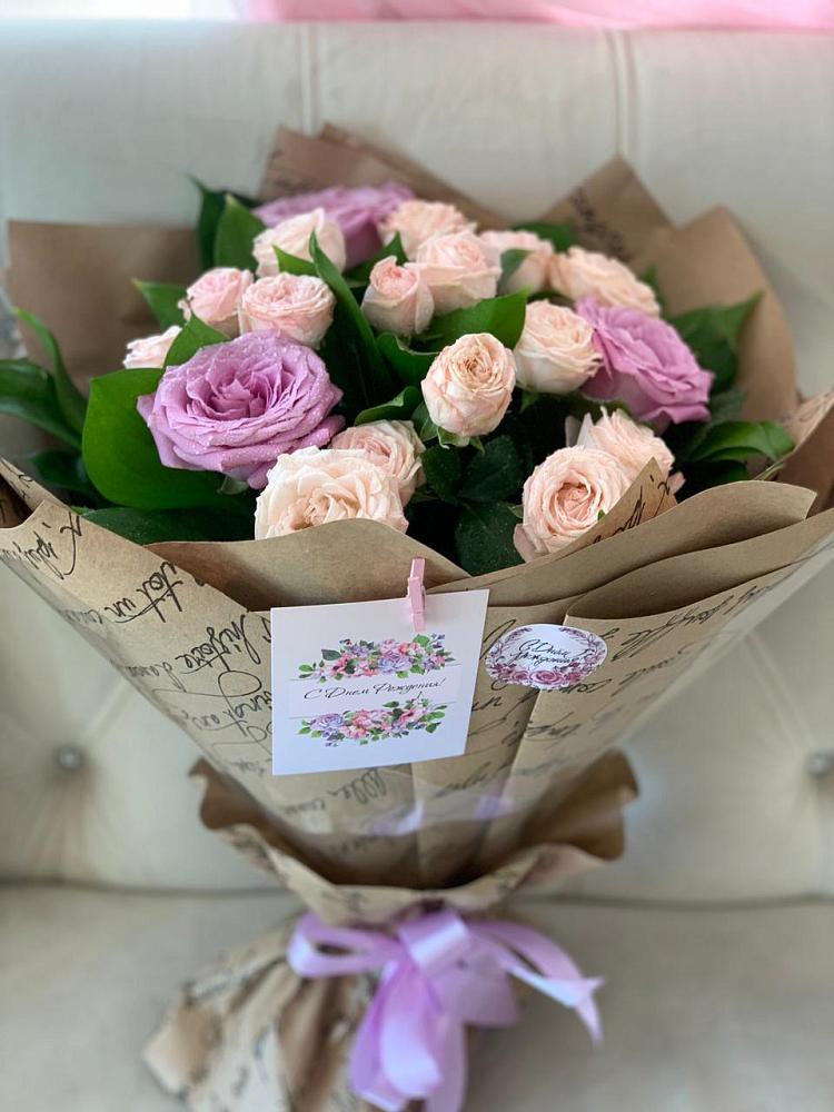 Букет цветов из: Розы в Кировский Курской области