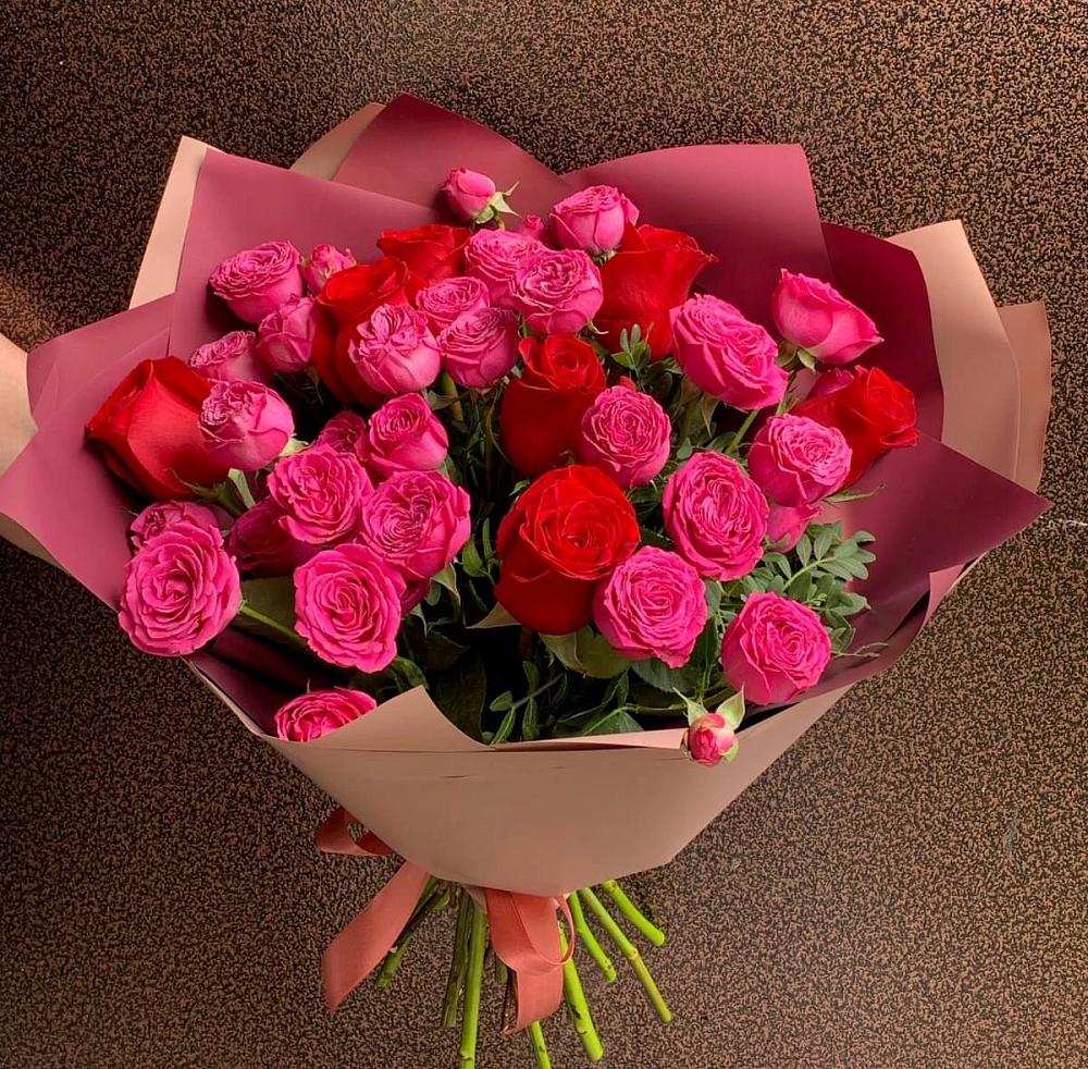 Букет В объятьях нежности в Кировский Курской области