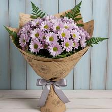 Букет цветов из:  Хризантемы #REPLACE_PRED# Кировский Курской области