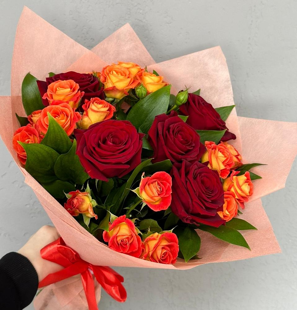 Букет Любовь и восторг в Кировский Курской области