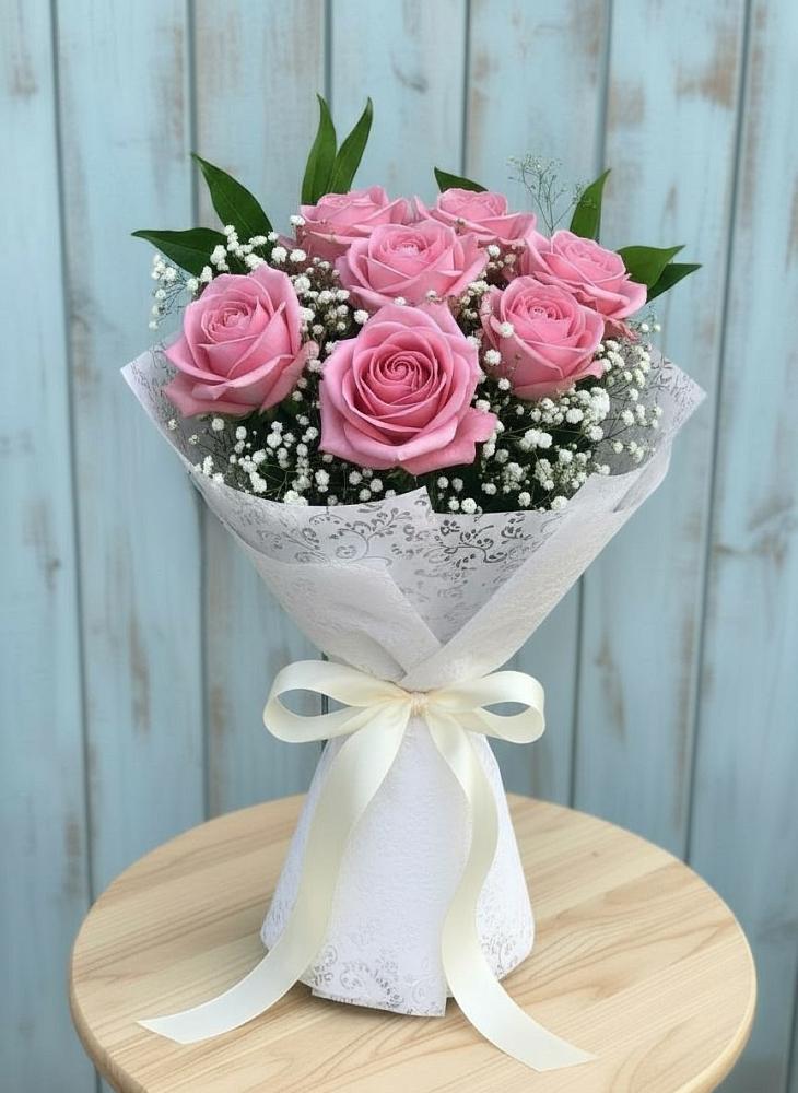 Букет цветов из: Розы в Кировский Курской области