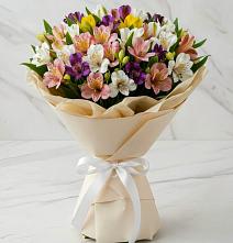 Букет цветов из:  Альстромерии #REPLACE_PRED# Кировский Курской области