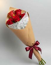 Букет цветов из:  Розы в Кировский Курской области