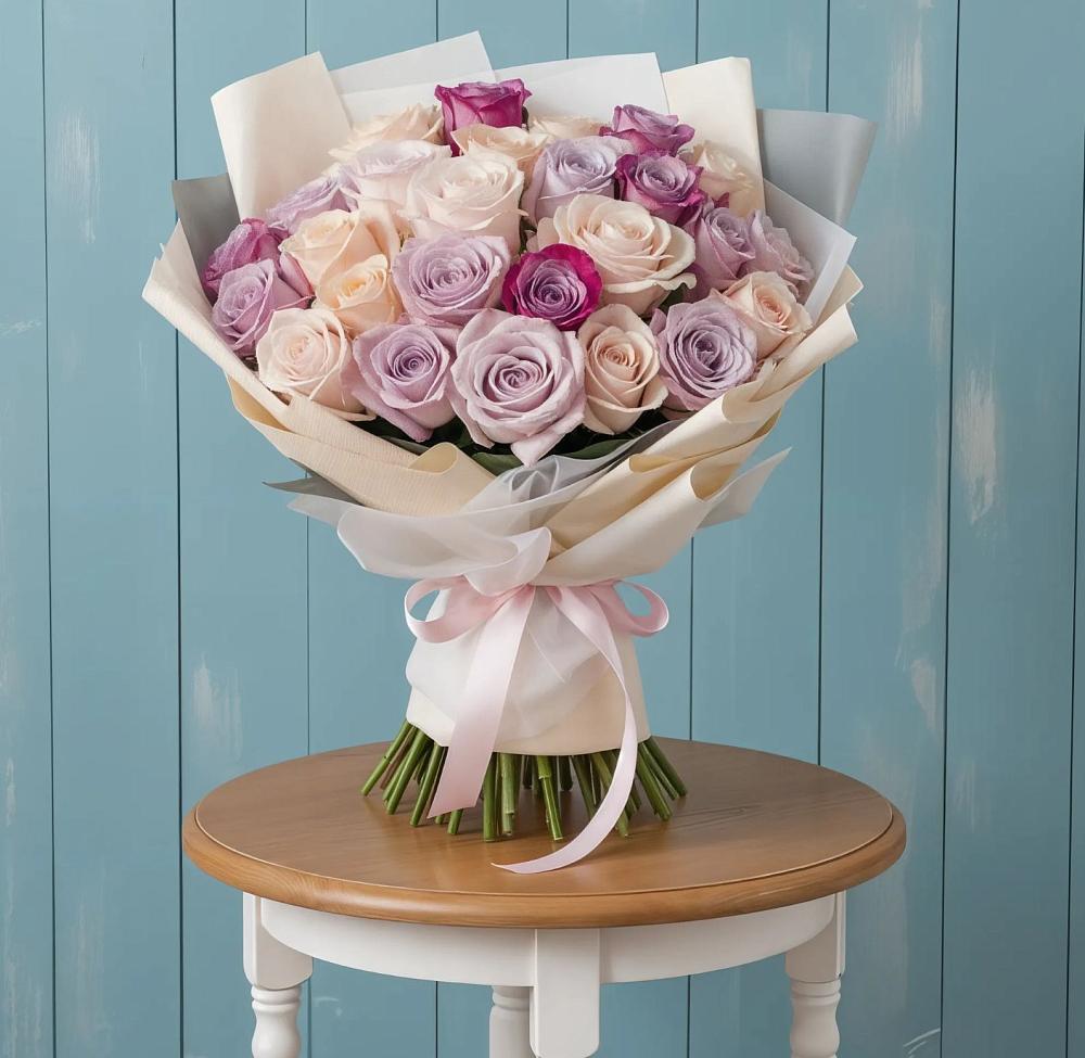 Букет цветов из: Розы в Кировский Курской области