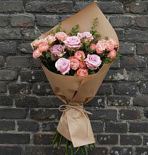 Букет цветов из:  Розы в Кировский Курской области