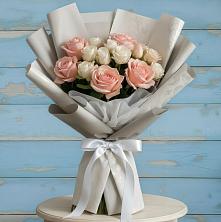 Букет цветов из:  Розы в Кировский Курской области