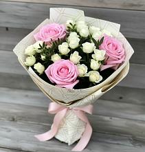 Букет цветов из:  Розы #REPLACE_PRED# Кировский Курской области