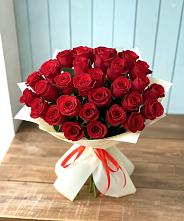 Букет 29 Красных роз в Кировский Курской области