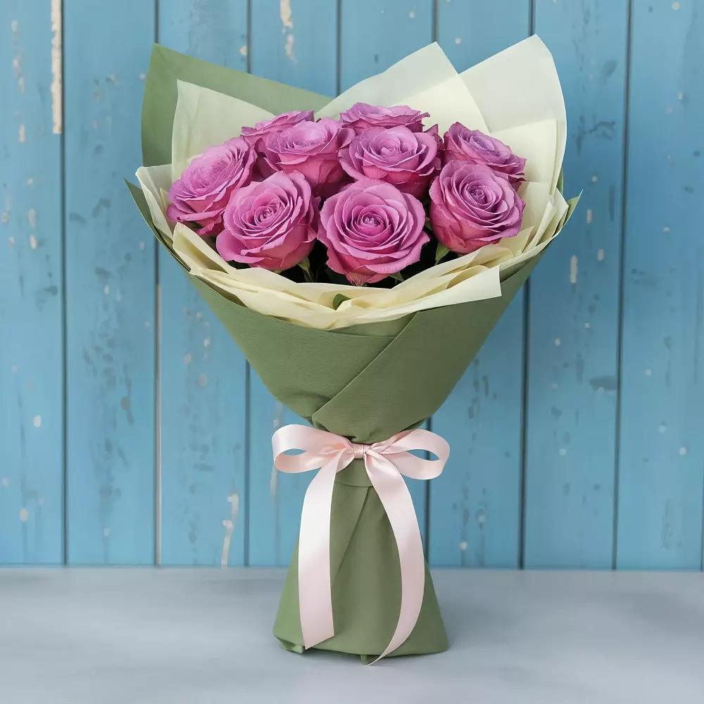 Букет Розы Фёрст Леди в Кировский Курской области