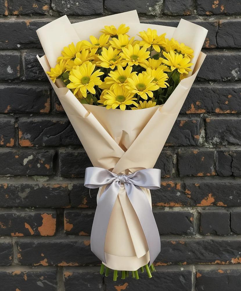 Букет цветов из: Хризантемы в Кировский Курской области