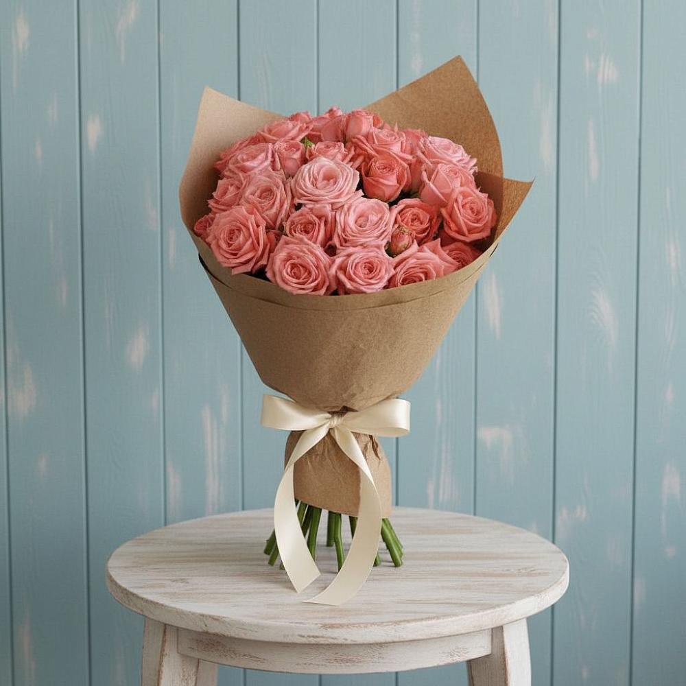 Букет цветов из: Розы в Кировский Курской области