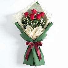 Букет цветов из:  Розы в Кировский Курской области