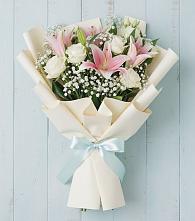 Букет цветов из:  Лилии в Кировский Курской области