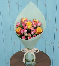 Букет цветов из:  Розы в Кировский Курской области