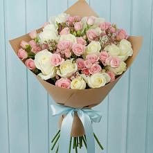 Букет цветов из:  Розы в Кировский Курской области