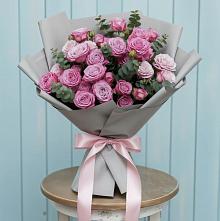 Букет цветов из:  Розы #REPLACE_PRED# Кировский Курской области