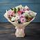 Букет цветов из: Хризантемы, Альстромерии и Розы в Кировский Курской области